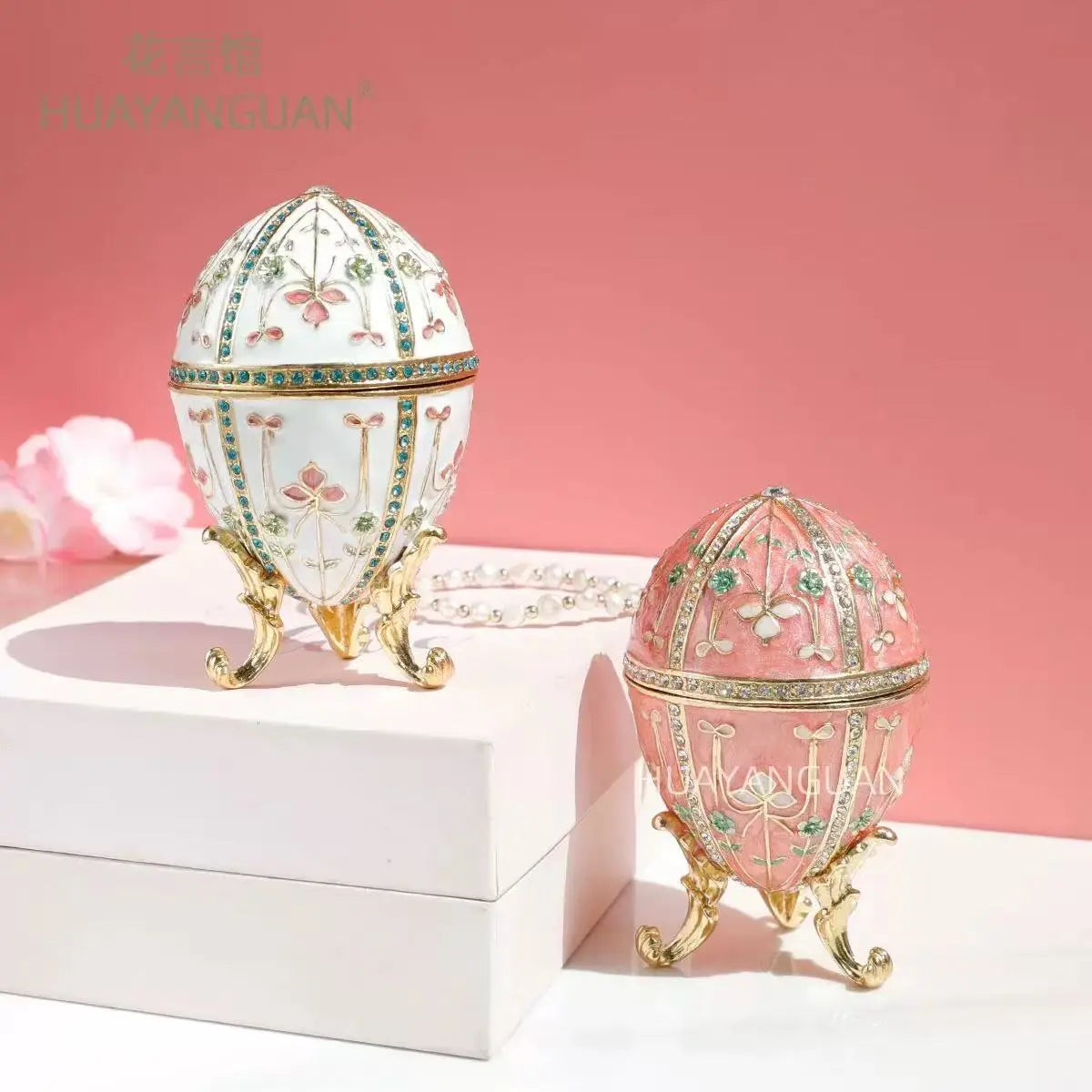 Enamel Jewelry Box Ornament‌