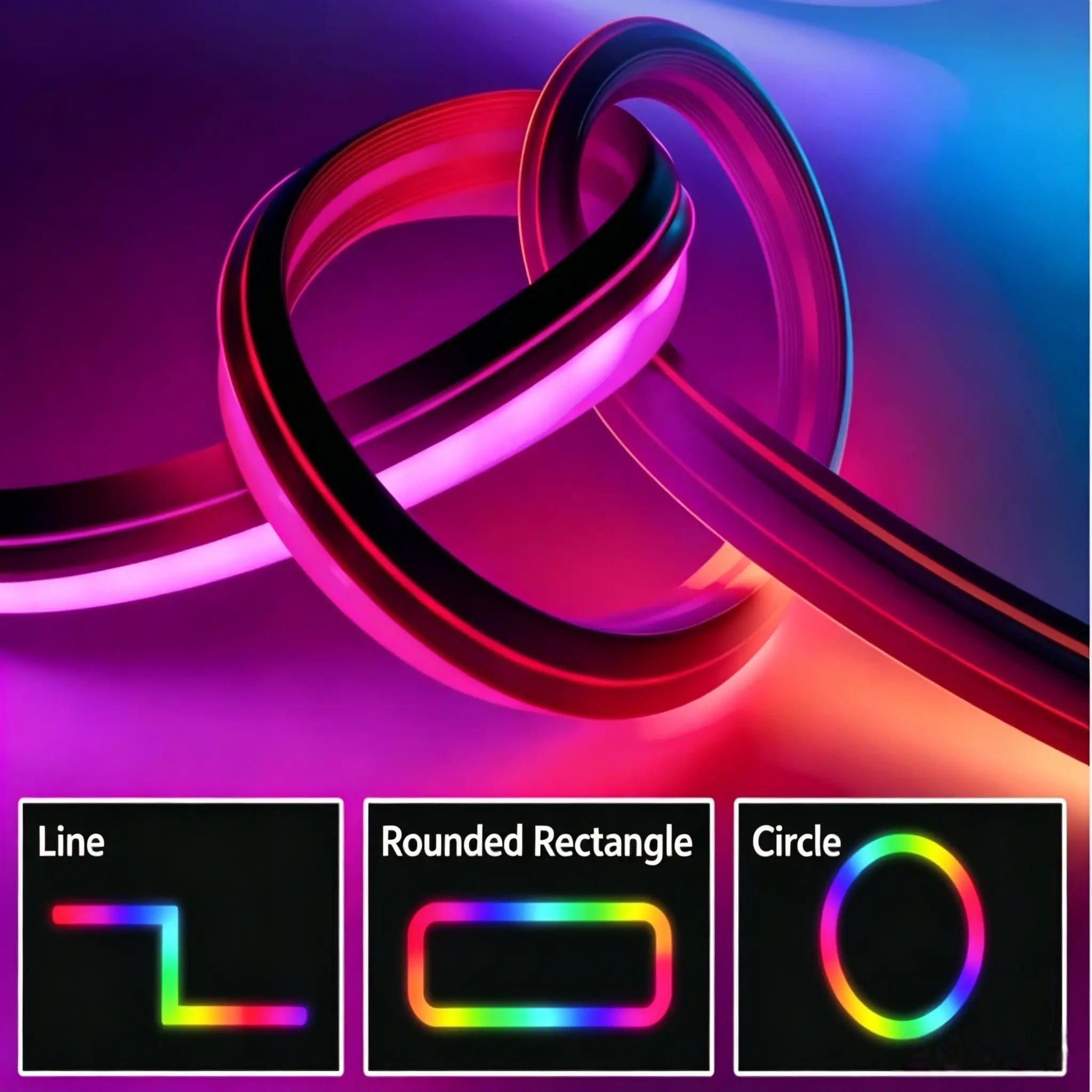 RGB Ambient Light for E-sports Room