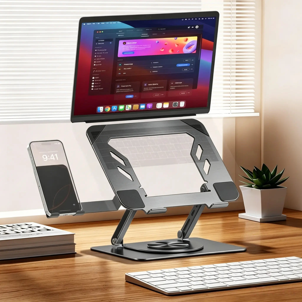 Laptop Stand Rotatable Laptop Stand Dual-Device Laptop Stand
