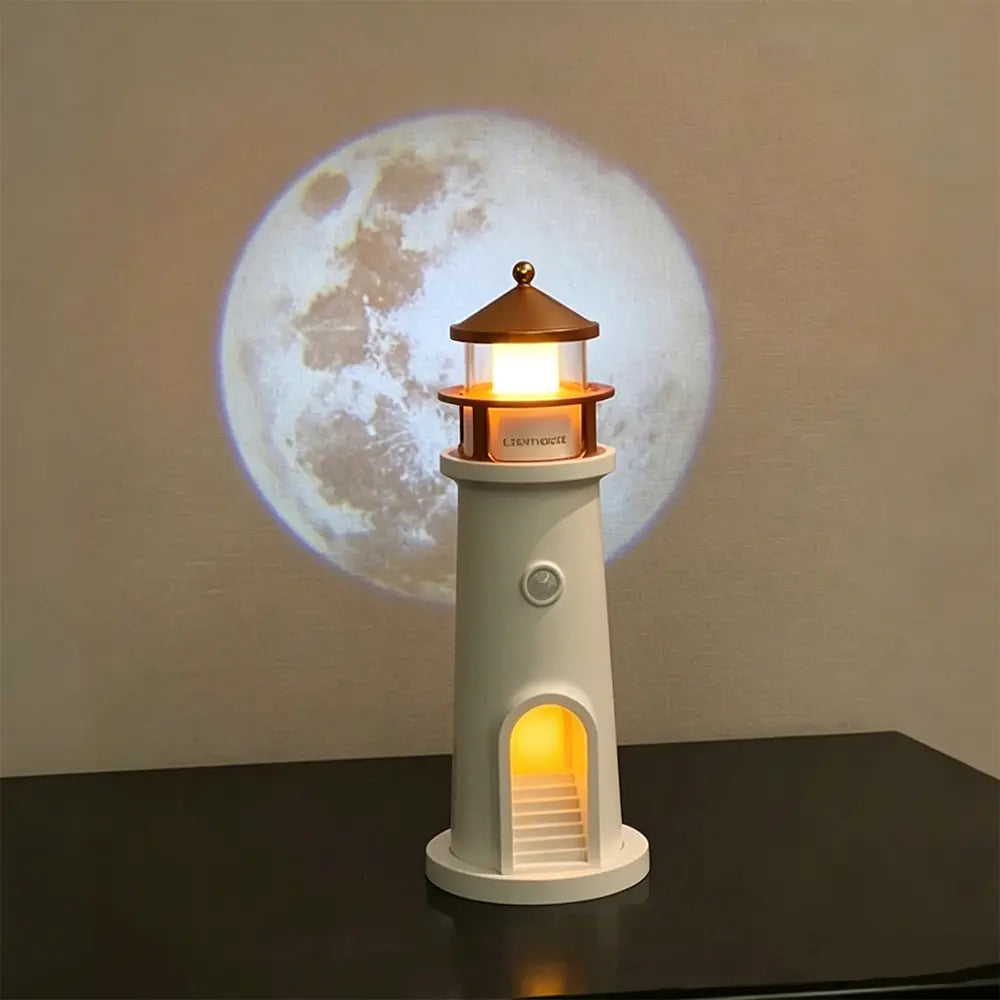 Moonlight Lighthouse Desktop Ornament Night Light