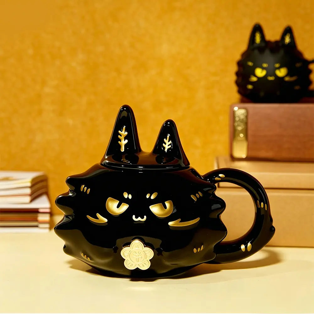 Creative Cute Civet Cat Ceramic Mug