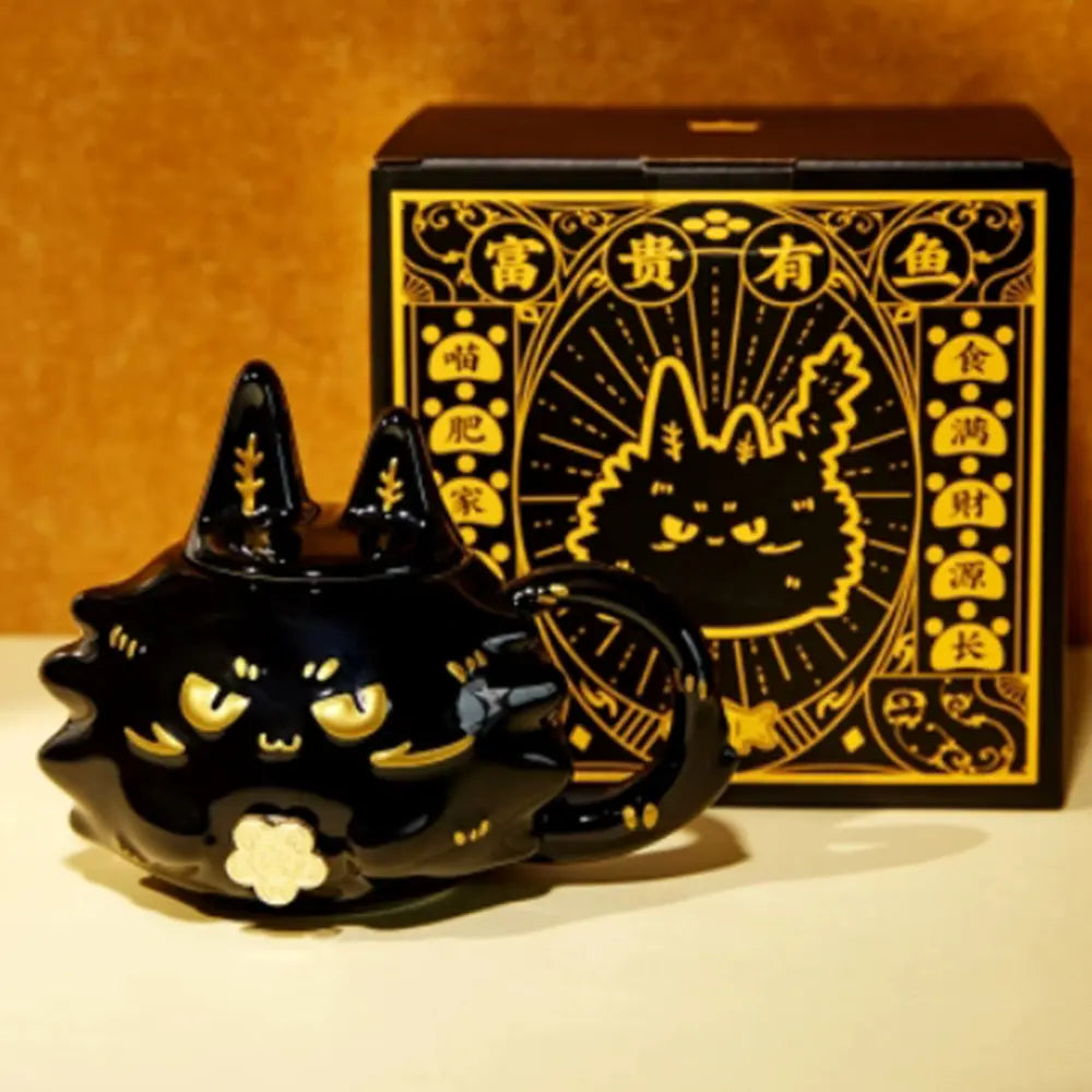 Creative Cute Civet Cat Ceramic Mug