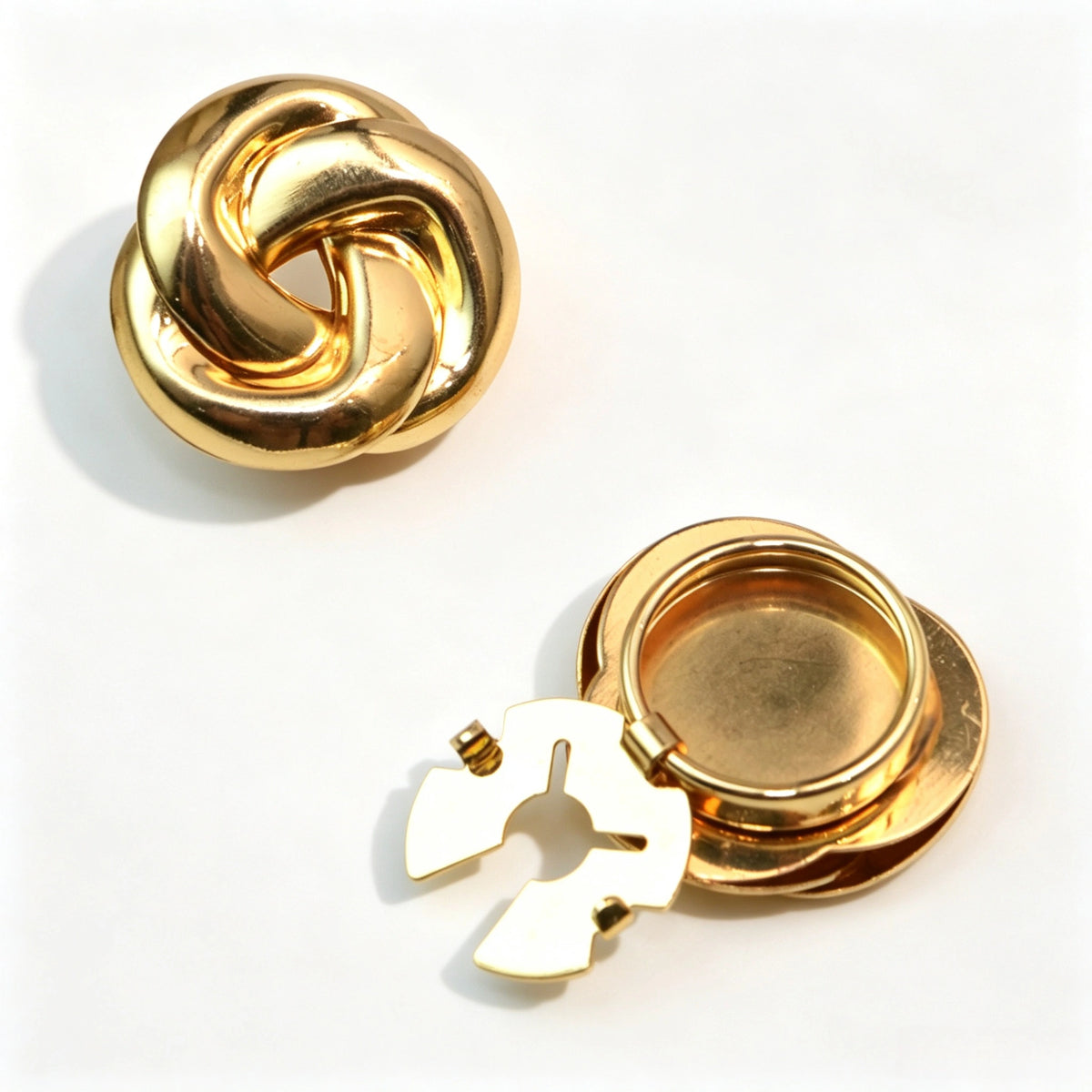 Stylish Alloy Crystal Cuff Button Covers