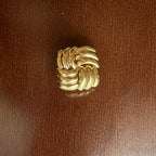 Stylish Alloy Crystal Cuff Button Covers
