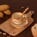 Handmade ceramic cup, Cat Kiln coffee cup