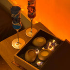 Creative Plating with Unique Ambience: Magic Book Shaped Flame Dinner Plate