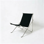Nordic Minimalist Leisure Chair, Woven Rope Single Recliner with Stainless Steel Frame, Outdoor Balcony Furniture