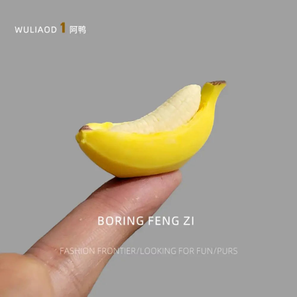 Banana Stress Relief Healing Desktop Decoration