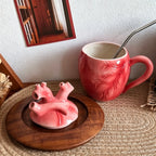 Ceramic Mug Abstract Art Heart Model