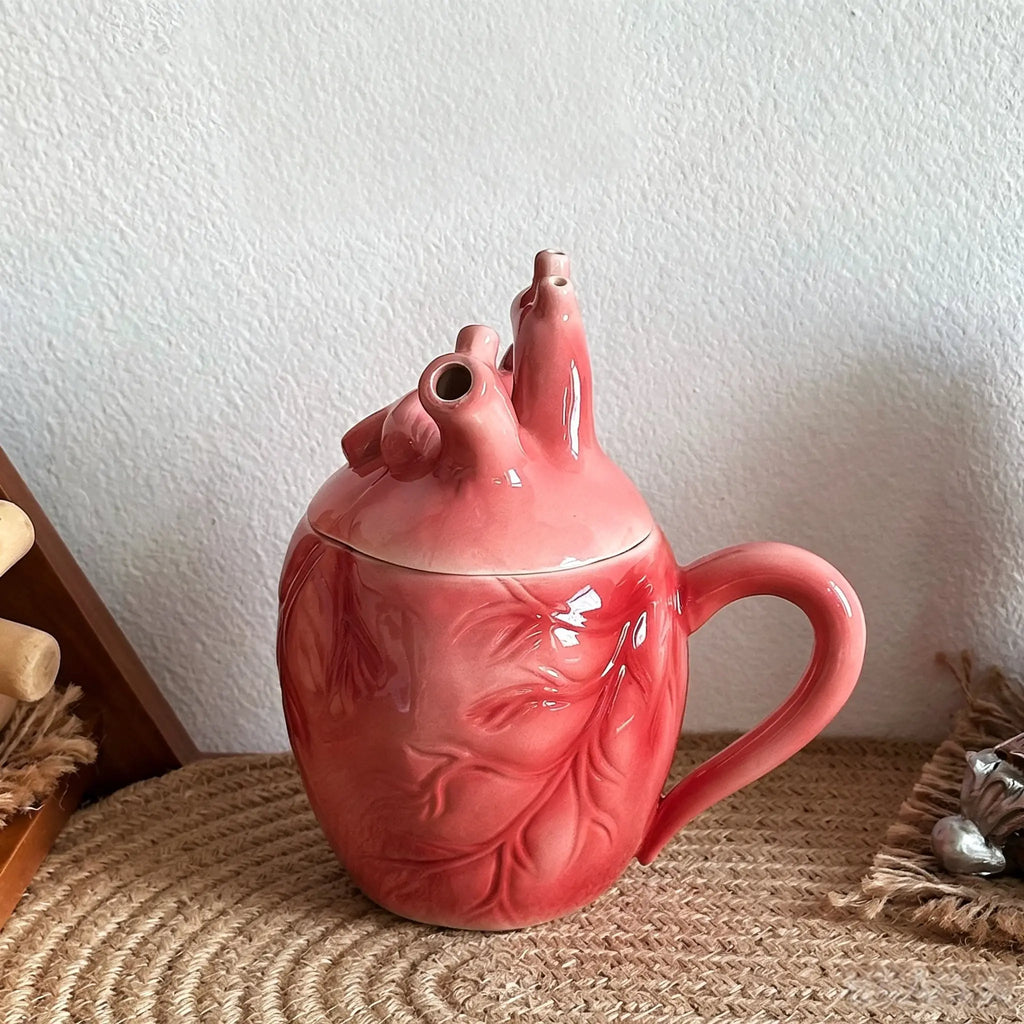 Ceramic Mug Abstract Art Heart Model