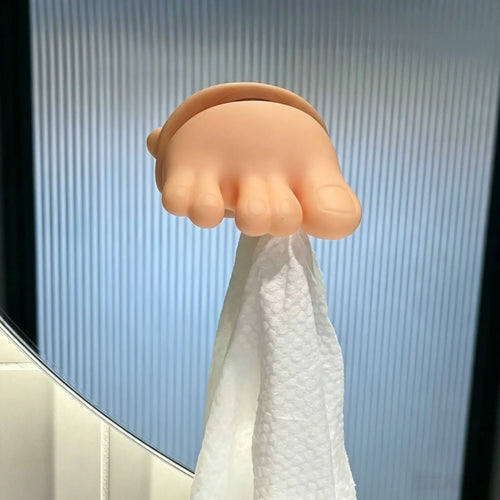 Cartoon Hand & Foot Shaped Bathroom Storage Hook