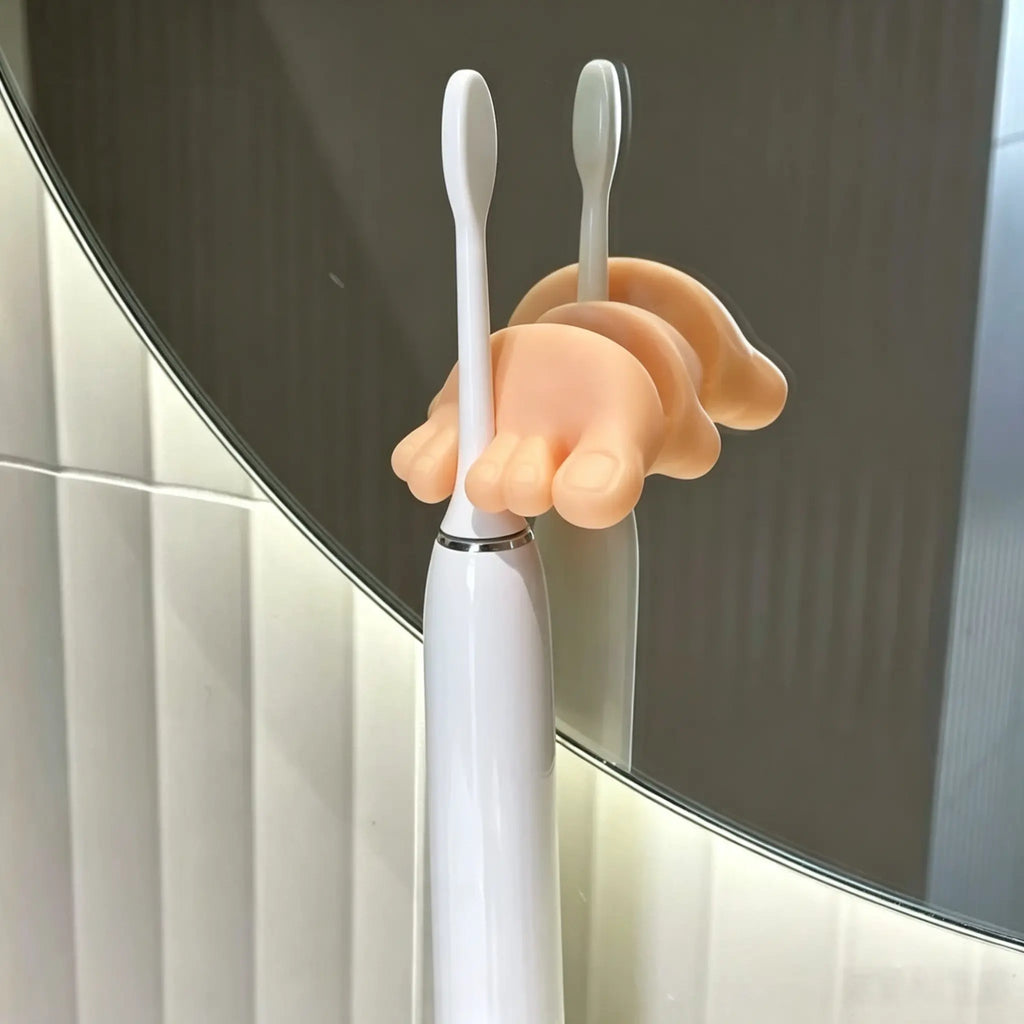 Cartoon Hand & Foot Shaped Bathroom Storage Hook
