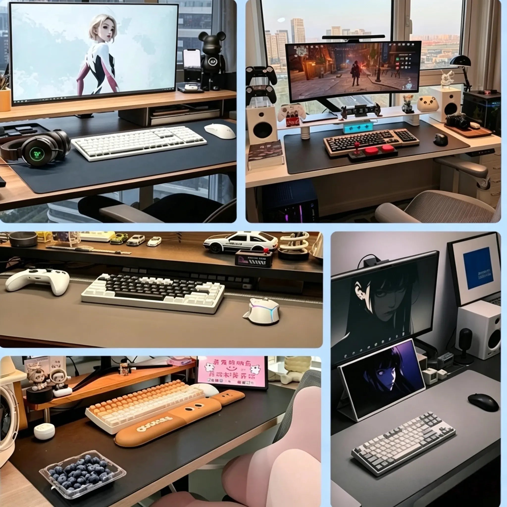 Extra Large Mouse Pad, Desk Mat, Keyboard Mat & Office Desk Pad