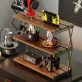 Storage shelf for table