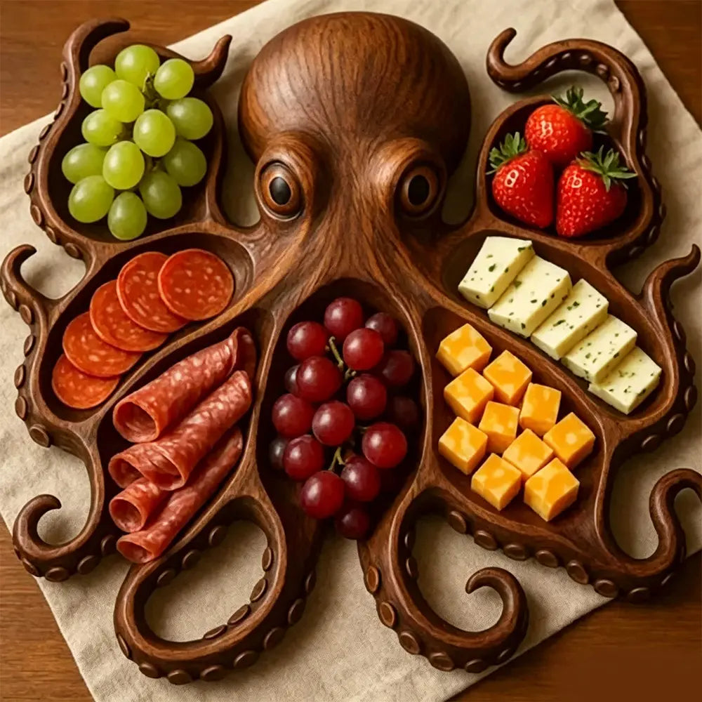 Octopus Charcuterie Platter