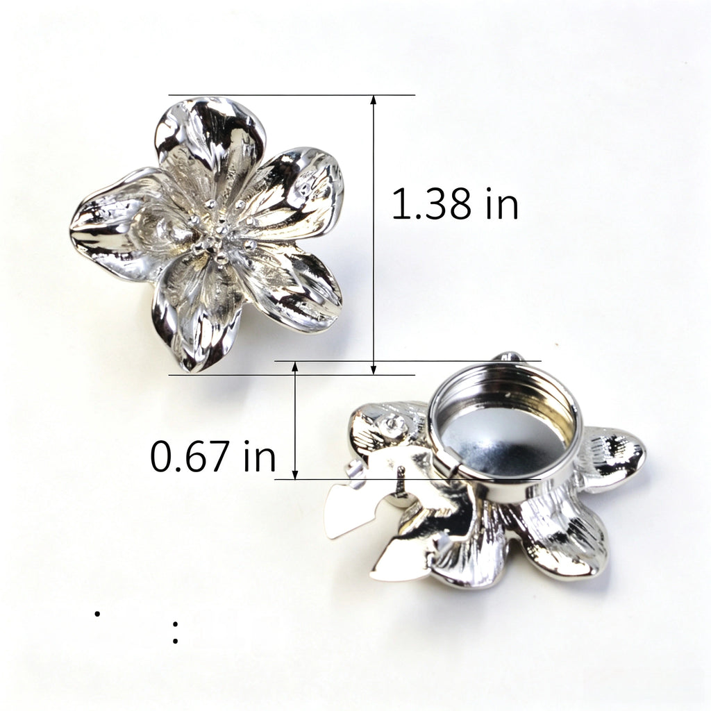 Stylish Pearl & Crystal Cuff Button Covers
