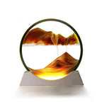 Hourglass ornaments, stress relief glass sand painting
