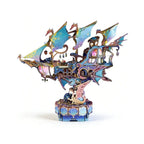 Star Trail Fantasy Boat Assembled Spacecraft Model Ornament