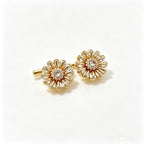 French Rose Quartz Sunflower Button Covers