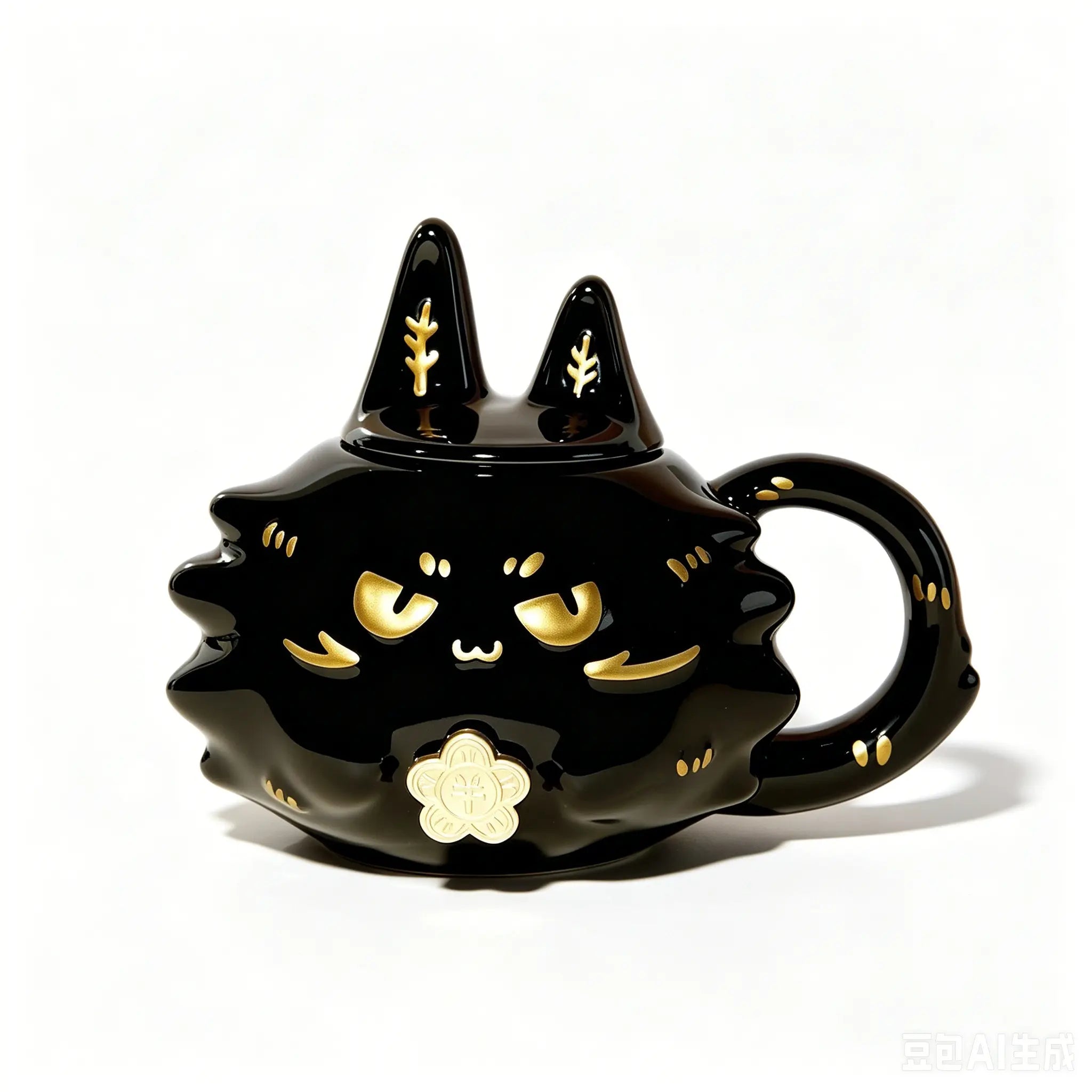 Creative Cute Civet Cat Ceramic Mug
