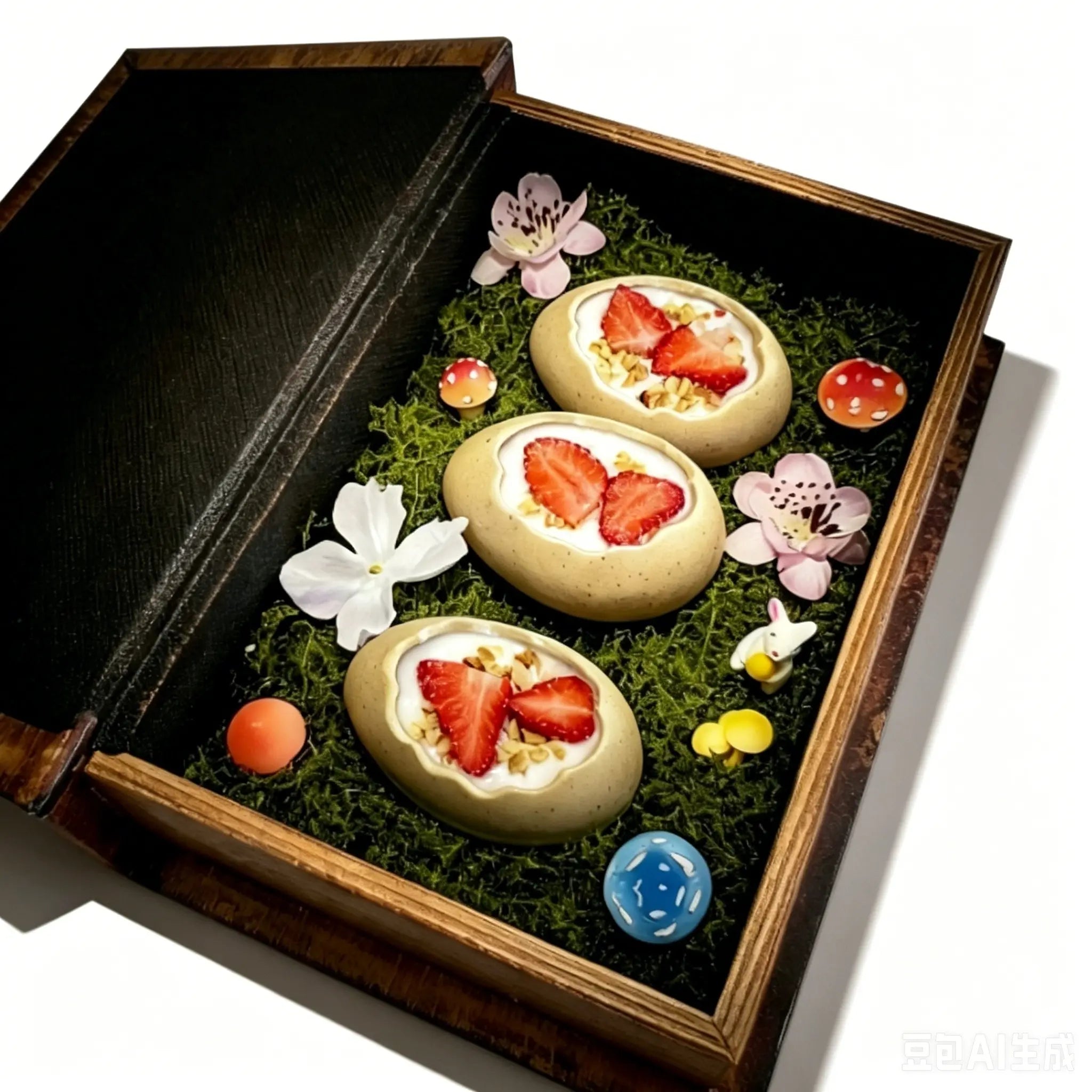 Creative Plating with Unique Ambience: Magic Book Shaped Flame Dinner Plate
