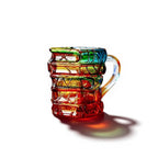 Sodium-Calcium Glass Stain-Dye Effect 3D Book Mug