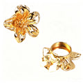 Stylish Pearl & Crystal Cuff Button Covers